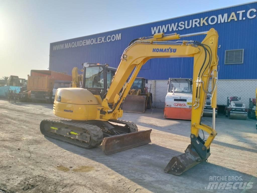 Komatsu PC 80 MR-5EO Midigraafmachines 7t - 12t