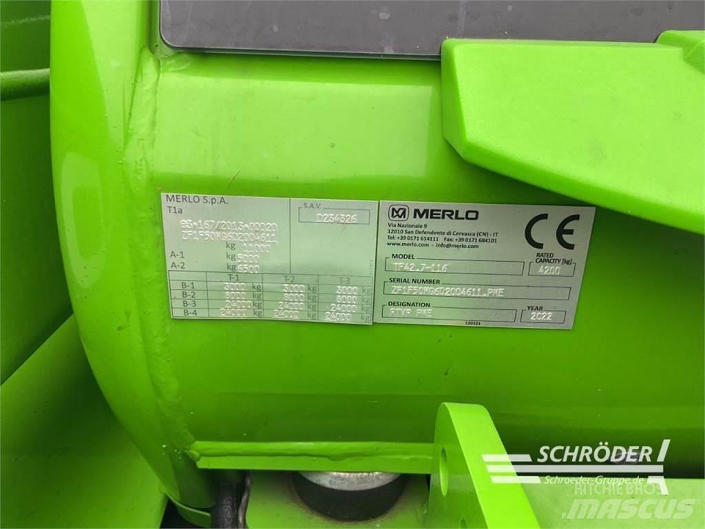 Merlo TF 42.7 - 116 Verreikers voor landbouw
