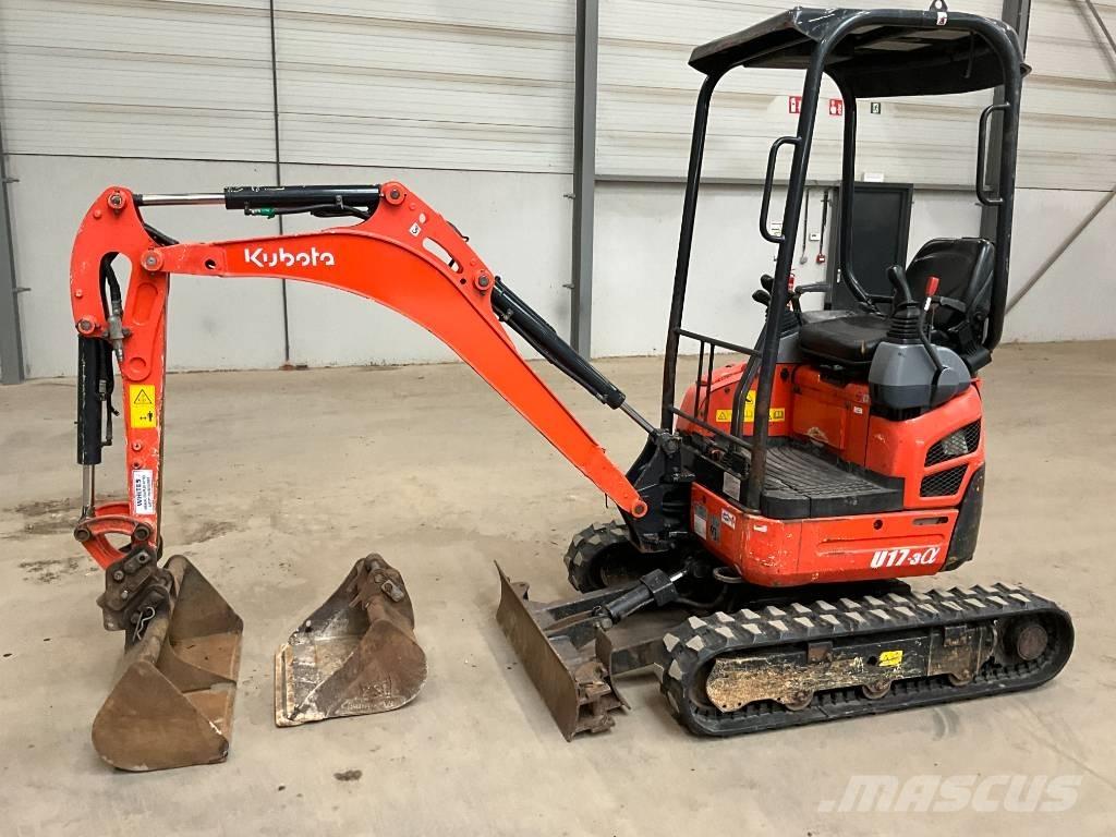 Kubota U 17-3 A Minigraafmachines < 7t