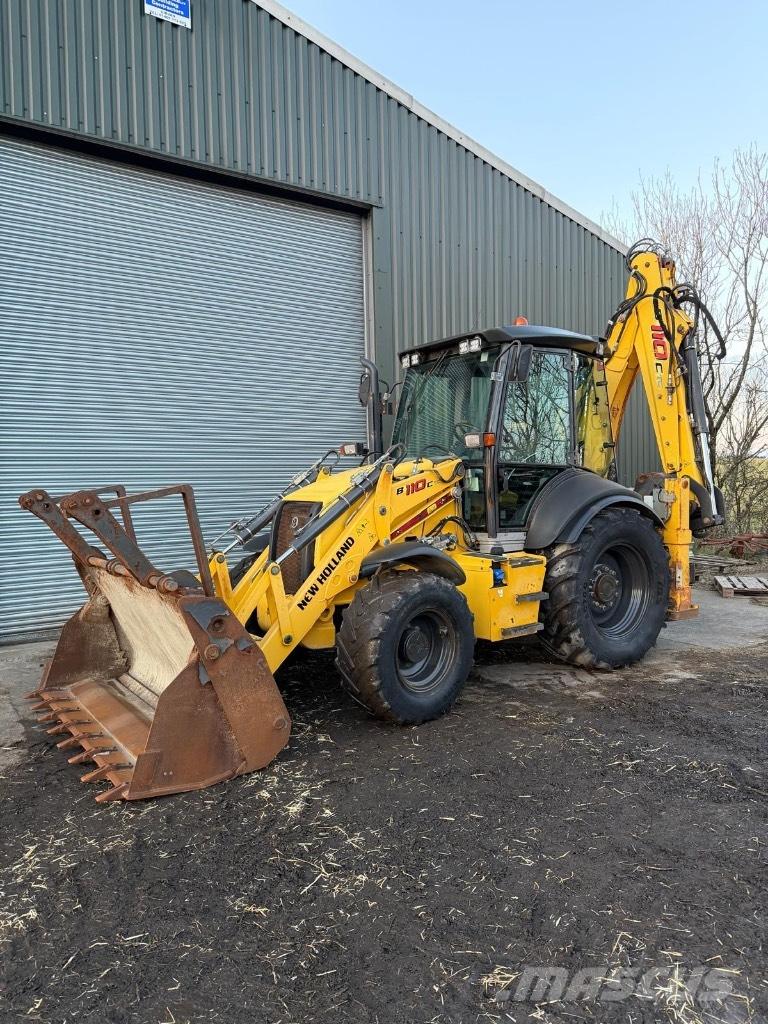 New Holland B 110 C Graaf-laadcombinaties