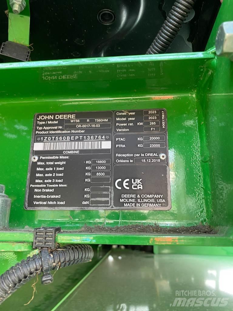 John Deere T560 HM Maaidorsmachines