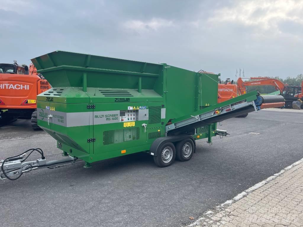 Zemmler MS1600 Mobiele zeefinstallaties