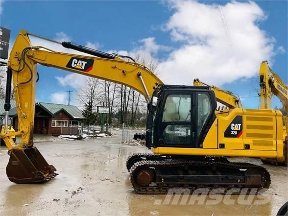 CAT 320 Rupsgraafmachines
