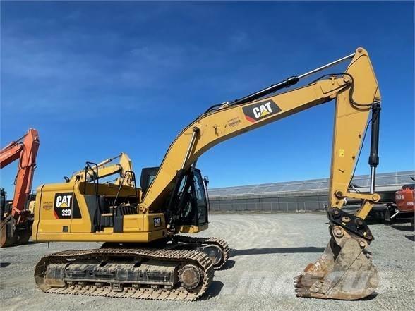 CAT 320 Rupsgraafmachines