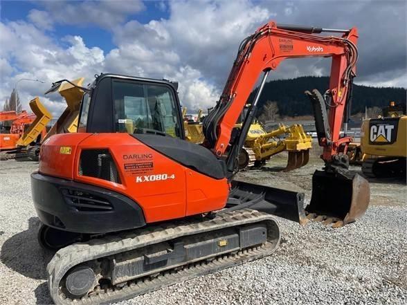 Kubota KX080-4 Rupsgraafmachines