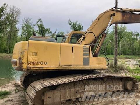 Komatsu PC 200 Rupsgraafmachines
