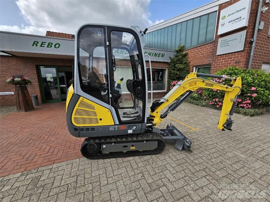 Wacker ET 18 Minigraafmachines < 7t