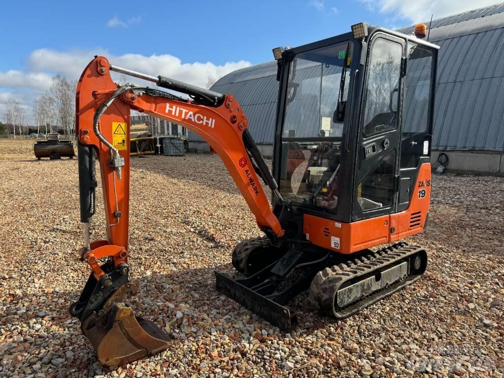 Hitachi ZX 19-5A CR Minigraafmachines < 7t