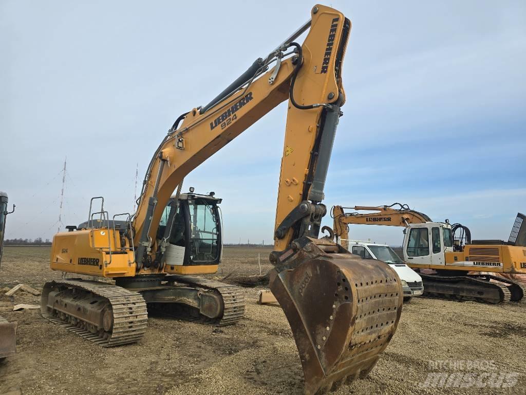 Liebherr R 924 Rupsgraafmachines