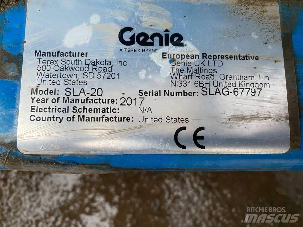 Genie SLA 20 Stapelaar meeloop