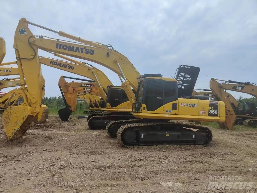 Komatsu PC350 Rupsgraafmachines