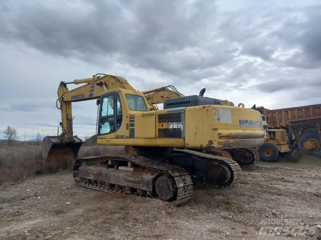 Komatsu PC450LC Rupsgraafmachines