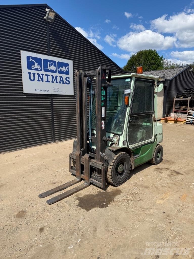 Mitsubishi FD 25 Diesel heftrucks