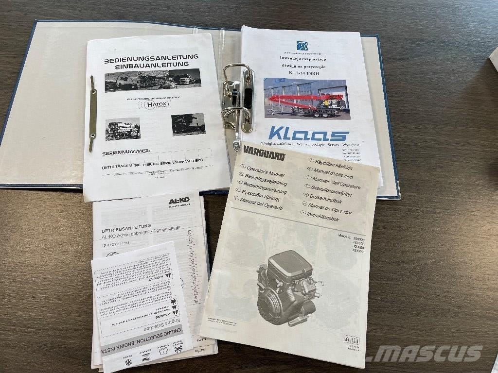 Klaas K 17-24 TSHR Kranen voor alle terreinen