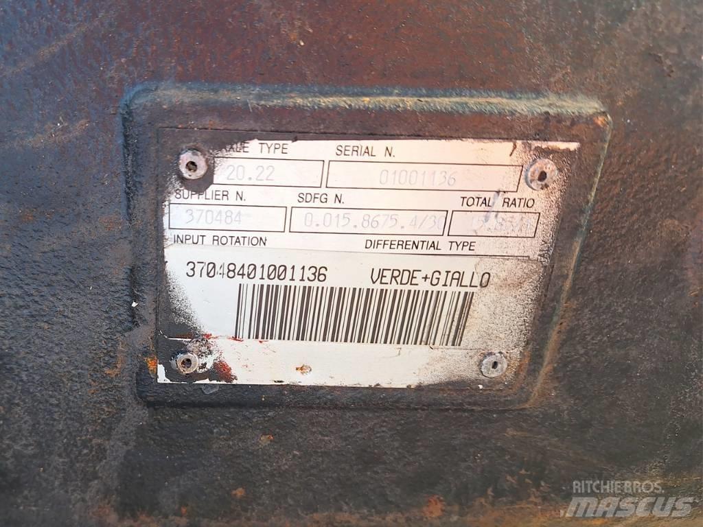 Carraro 20.22 Transmissie
