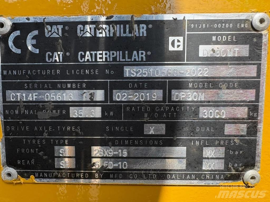 CAT DP30NT Diesel heftrucks