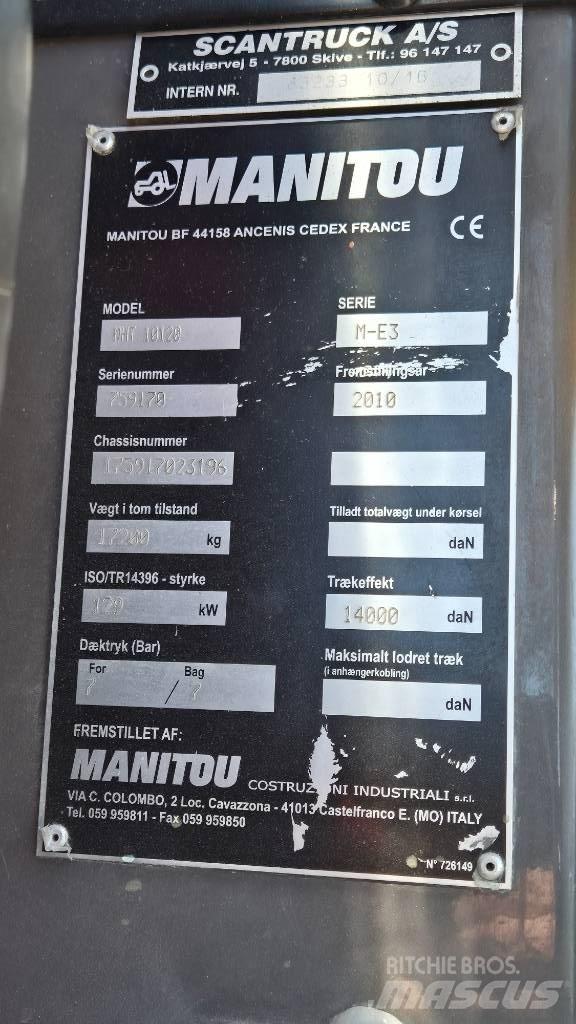 Manitou MHT 10120 Verreikers