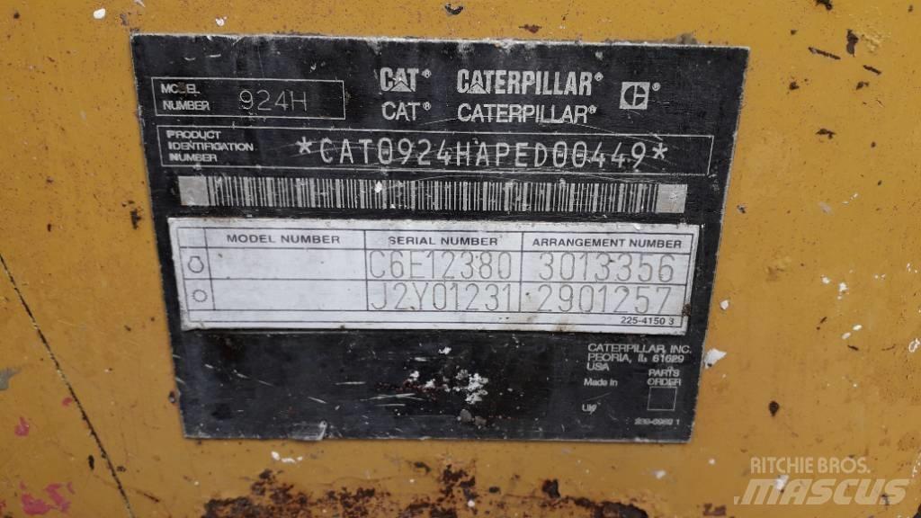 CAT 924 H Wielladers
