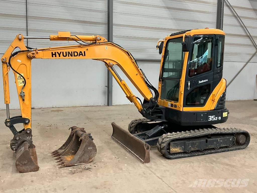 Hyundai Robex 35 Z-9 Minigraafmachines < 7t