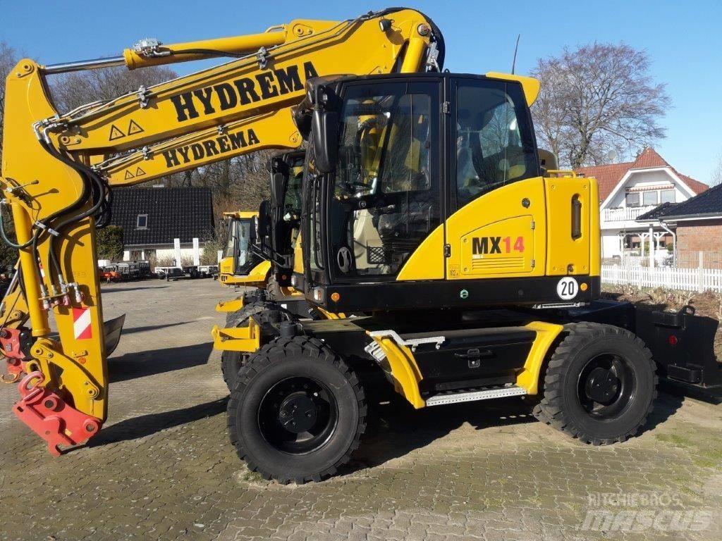 Hydrema MX 14 Wielgraafmachines