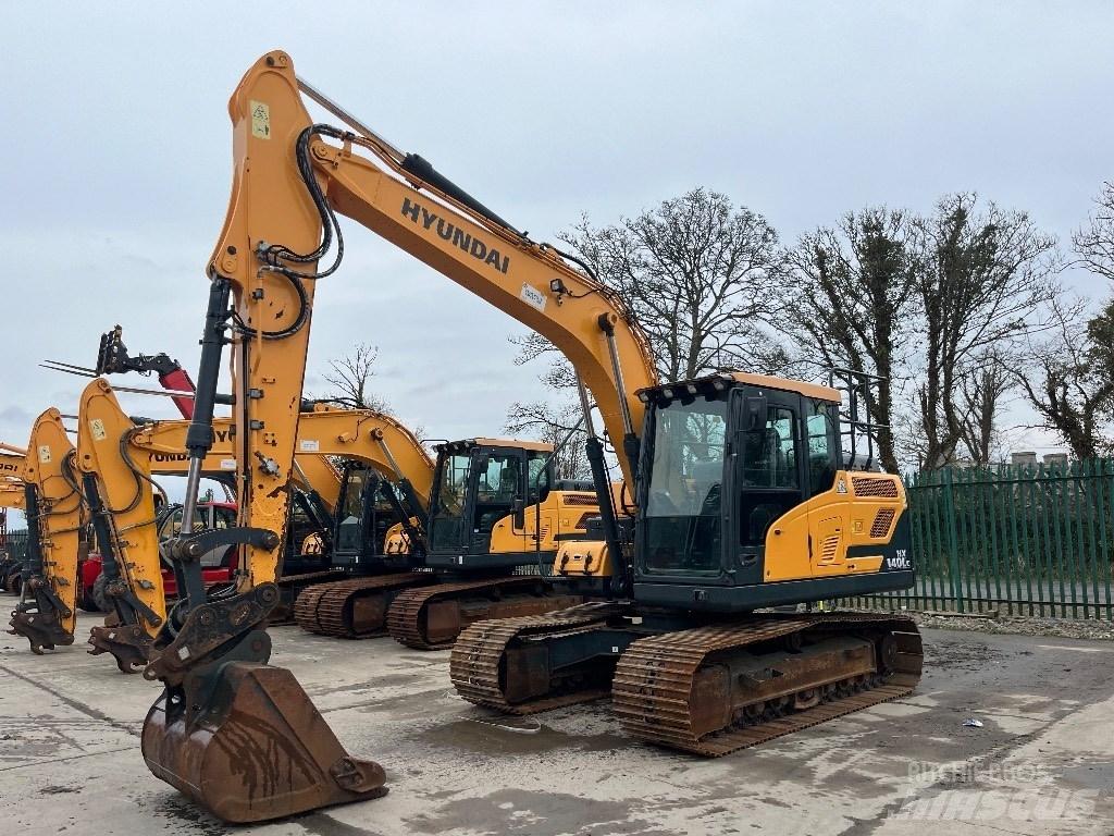 Hyundai HX140LC Rupsgraafmachines