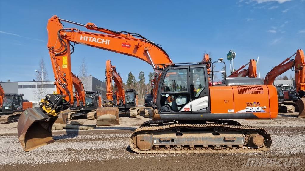Hitachi ZX210LC-6 Rupsgraafmachines