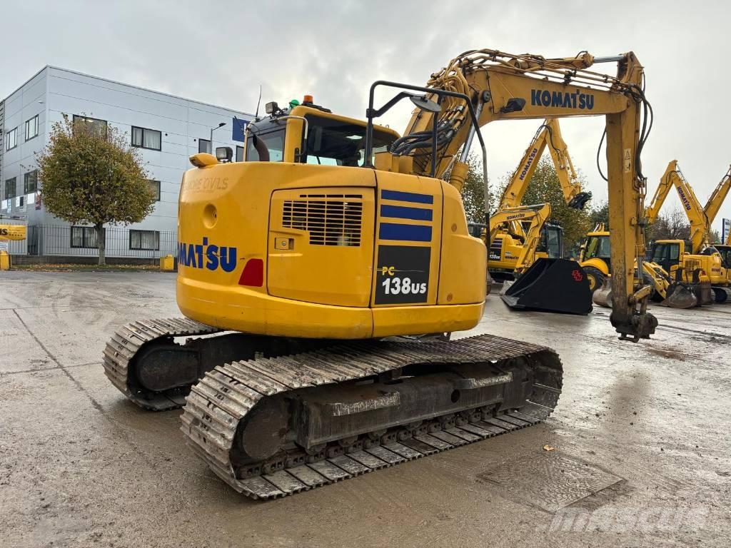 Komatsu PC138US-10 Rupsgraafmachines