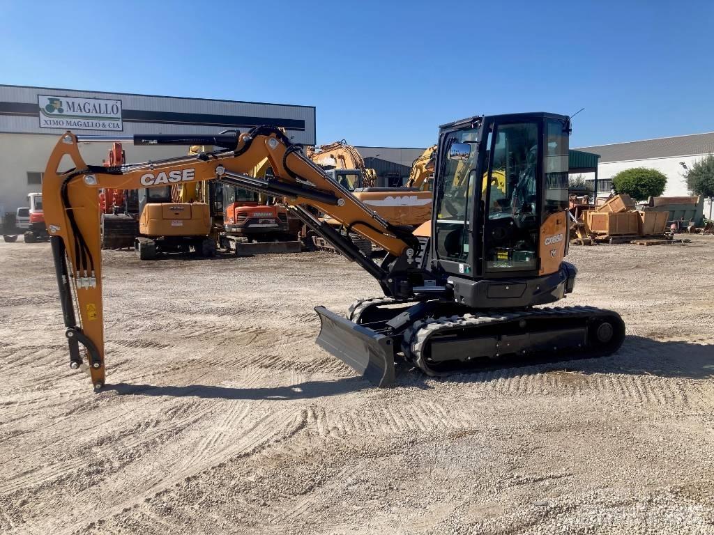 CASE CX65D Minigraafmachines < 7t