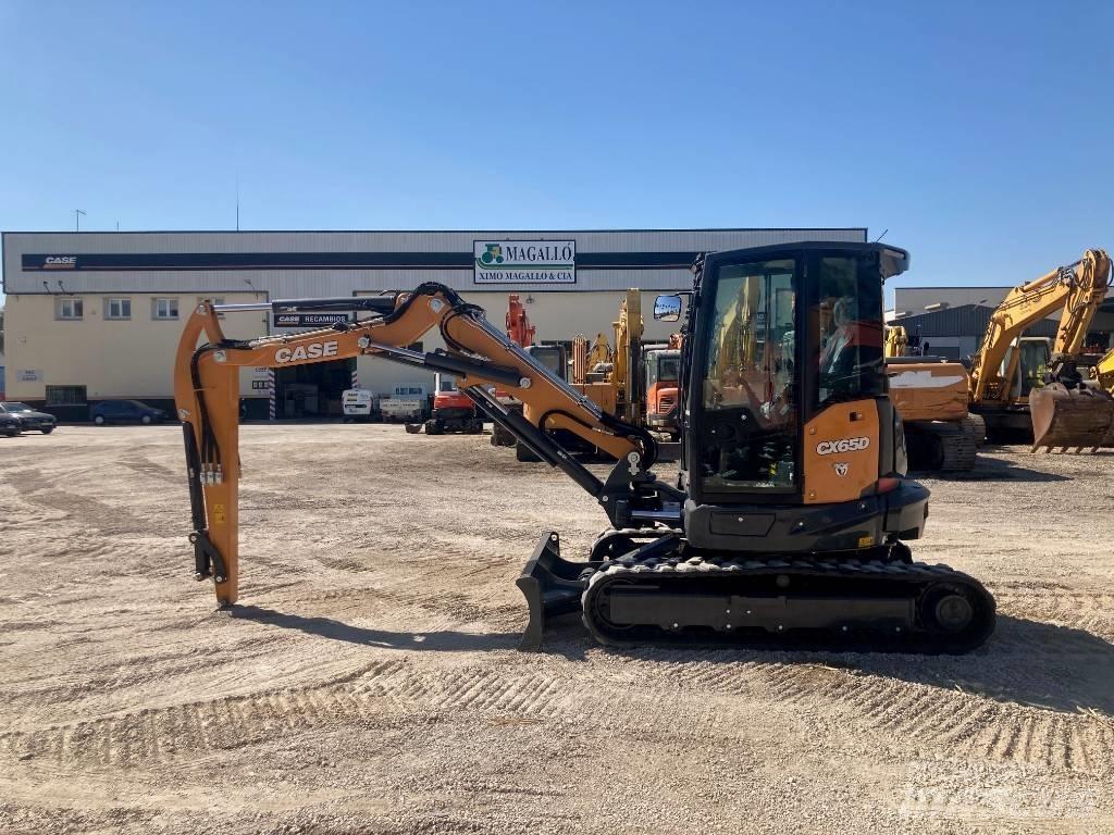 CASE CX65D Minigraafmachines < 7t