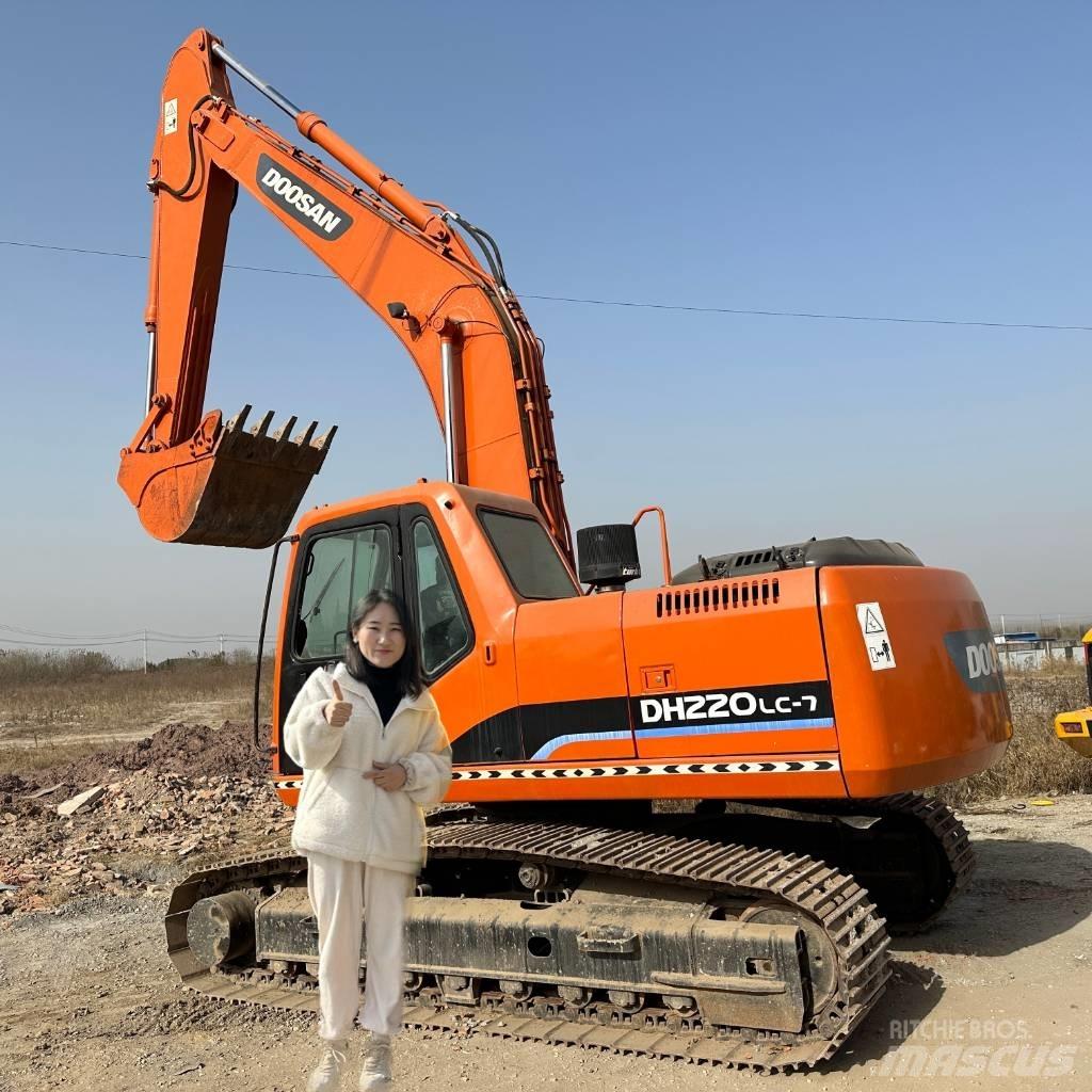 Doosan DH220LC-7 Rupsgraafmachines