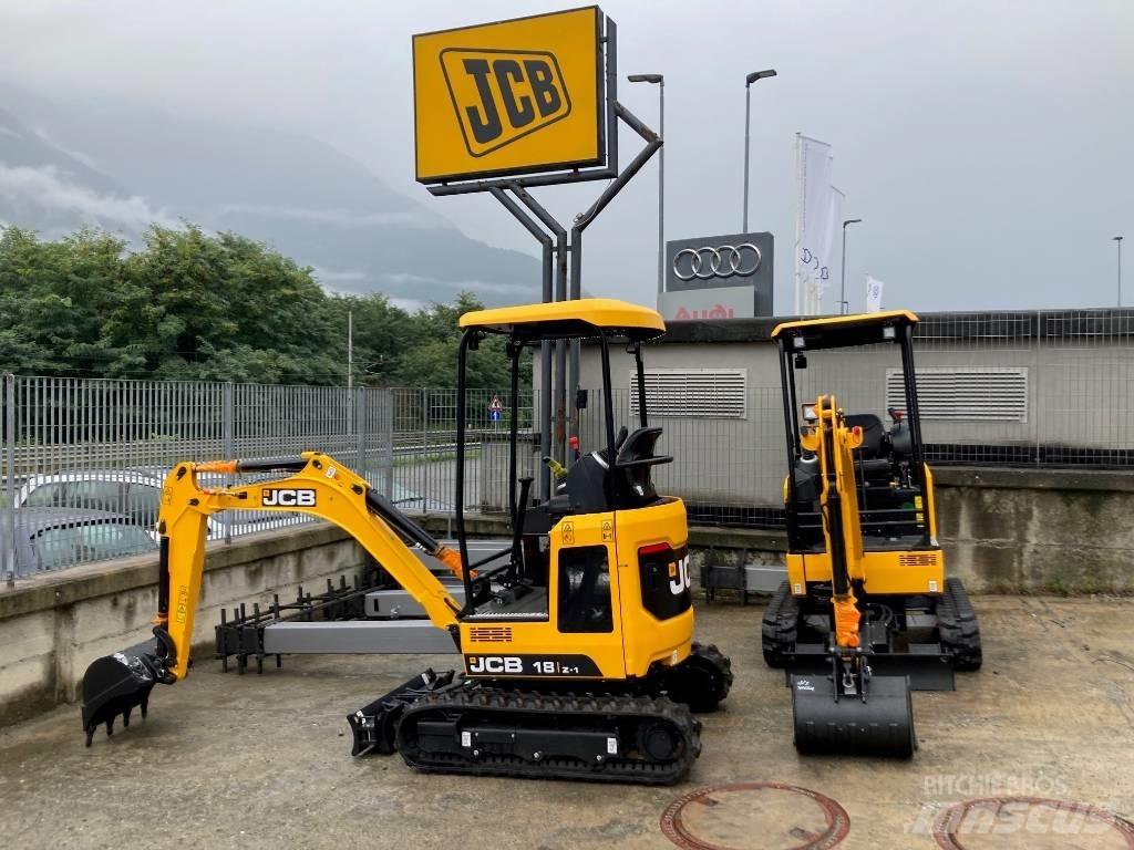 JCB 18 Z Minigraafmachines < 7t