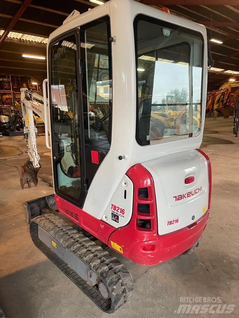 Takeuchi TB216 Minigraafmachines < 7t