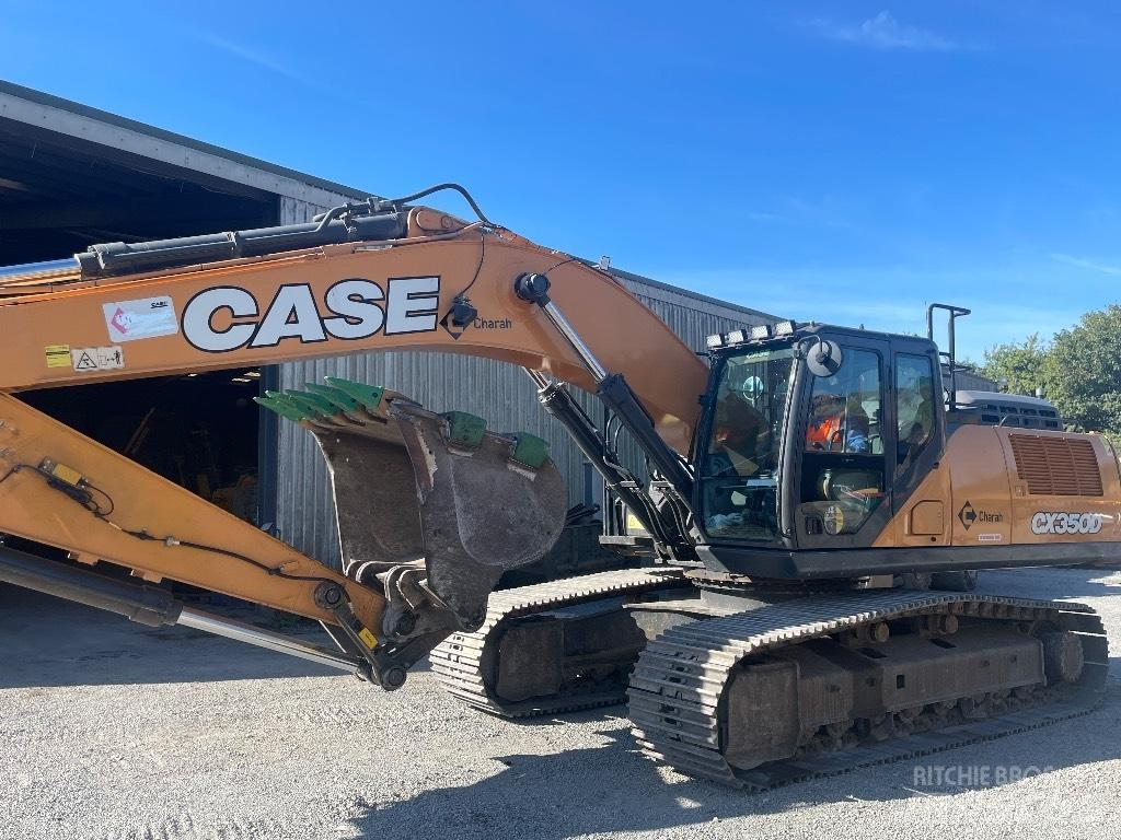 CASE 350D Rupsgraafmachines