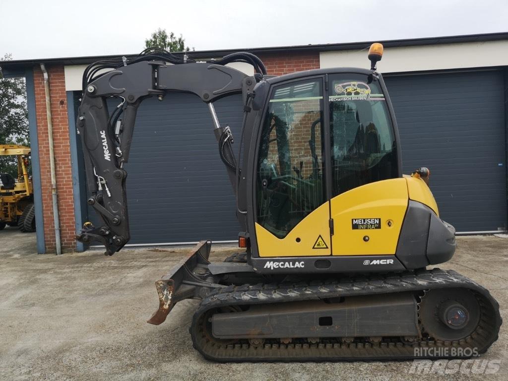 Mecalac 8 M CR Rupsgraafmachines