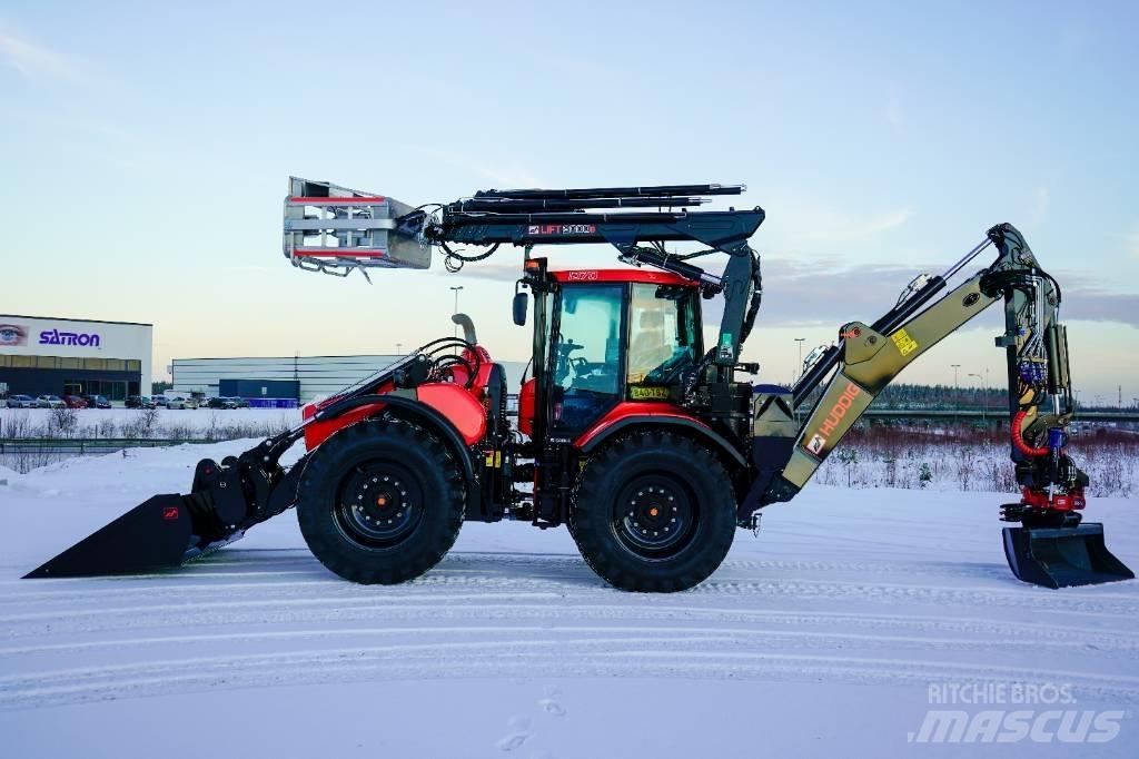 Huddig 1370 CABLE Graaf-laadcombinaties