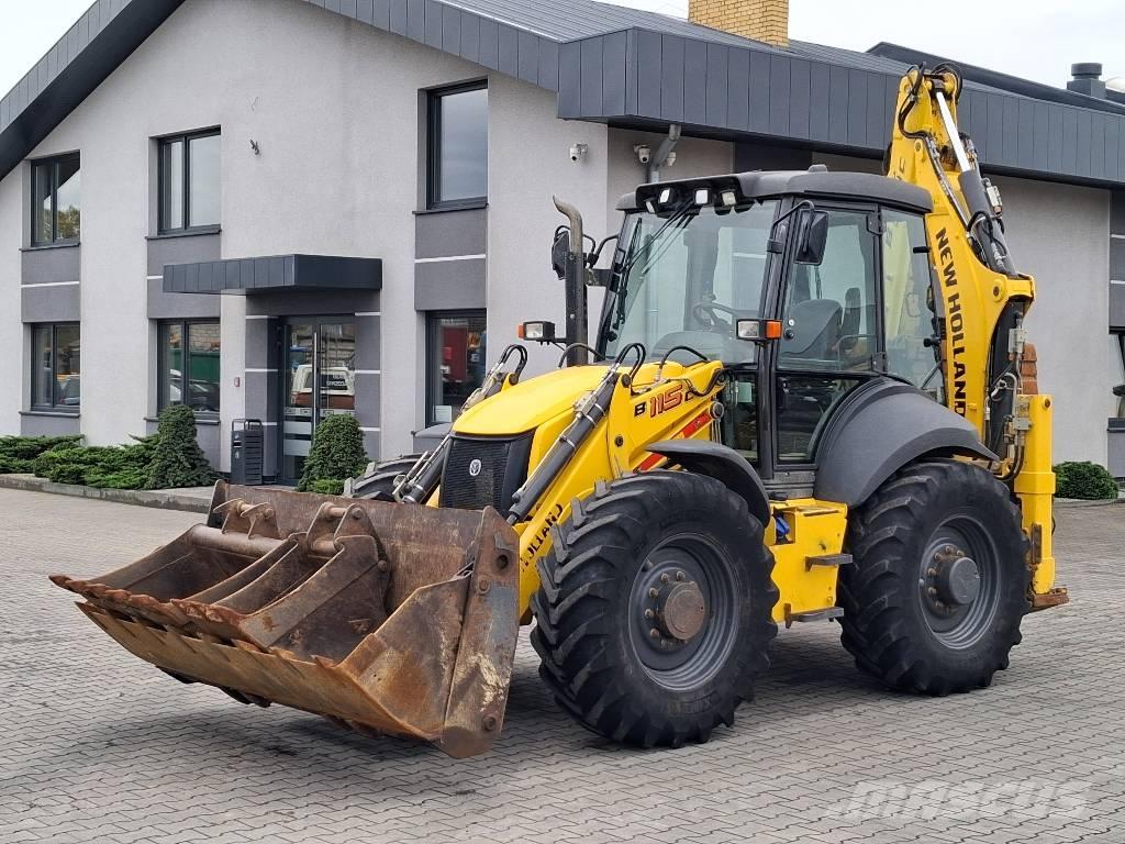 New Holland B 115 C Graaf-laadcombinaties
