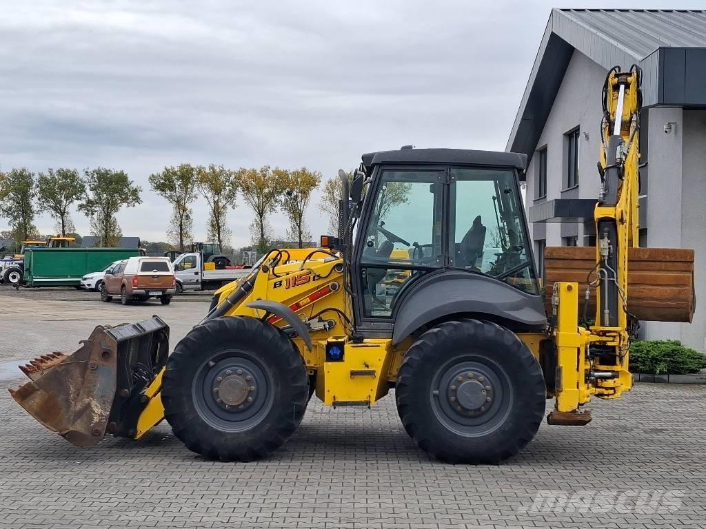 New Holland B 115 C Graaf-laadcombinaties