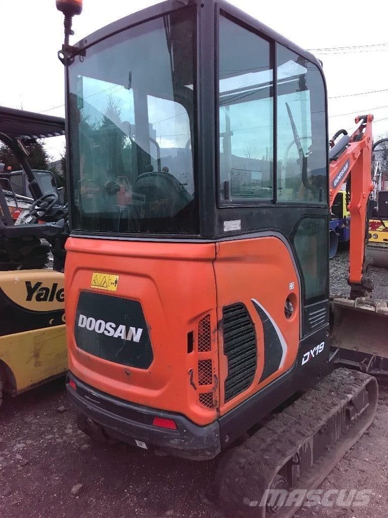 Doosan DX 19 Minigraafmachines < 7t