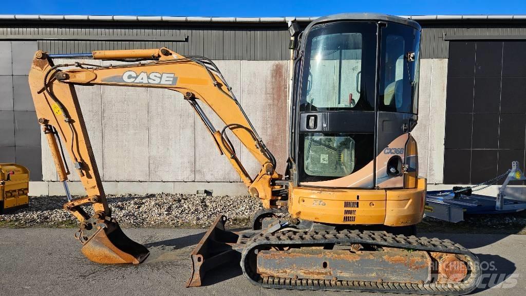 CASE CX36B Minigraafmachines < 7t