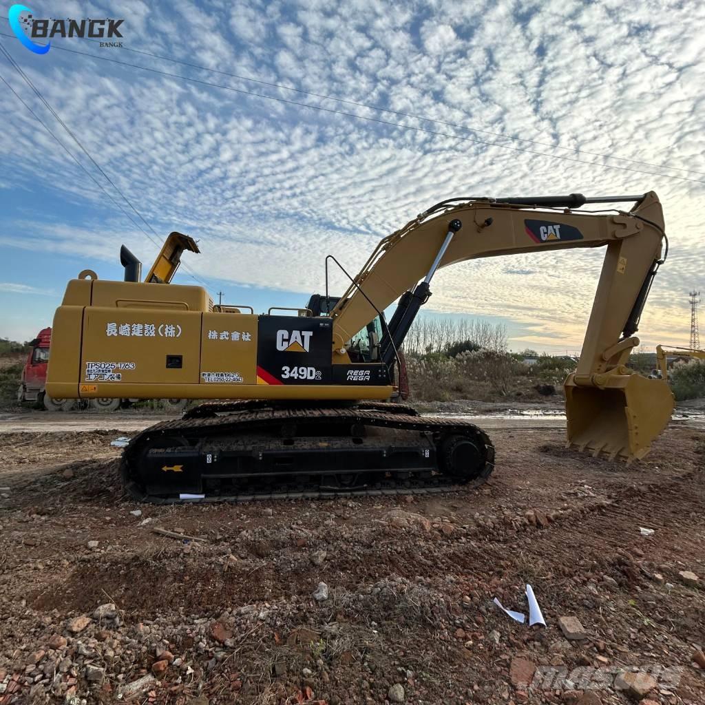 CAT 349D2 Rupsgraafmachines
