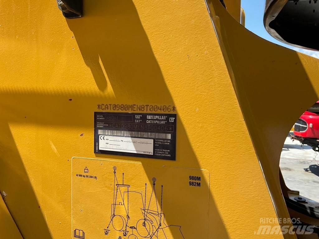 CAT 980M Wielladers