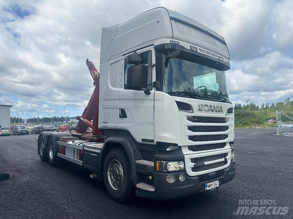 Scania R520 6x2*4 Hook lift trucks