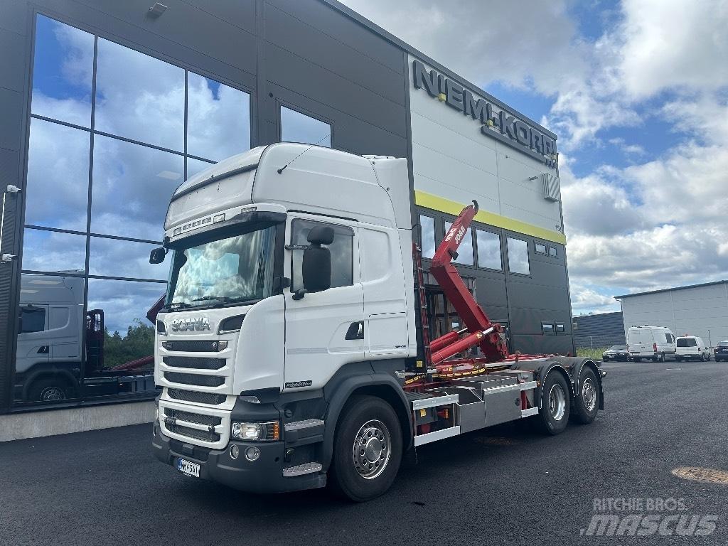 Scania R520 6x2*4 Hook lift trucks