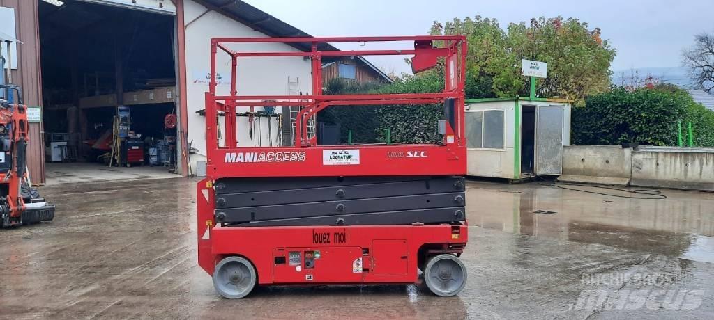 Manitou 100 SEC Schaarhoogwerkers