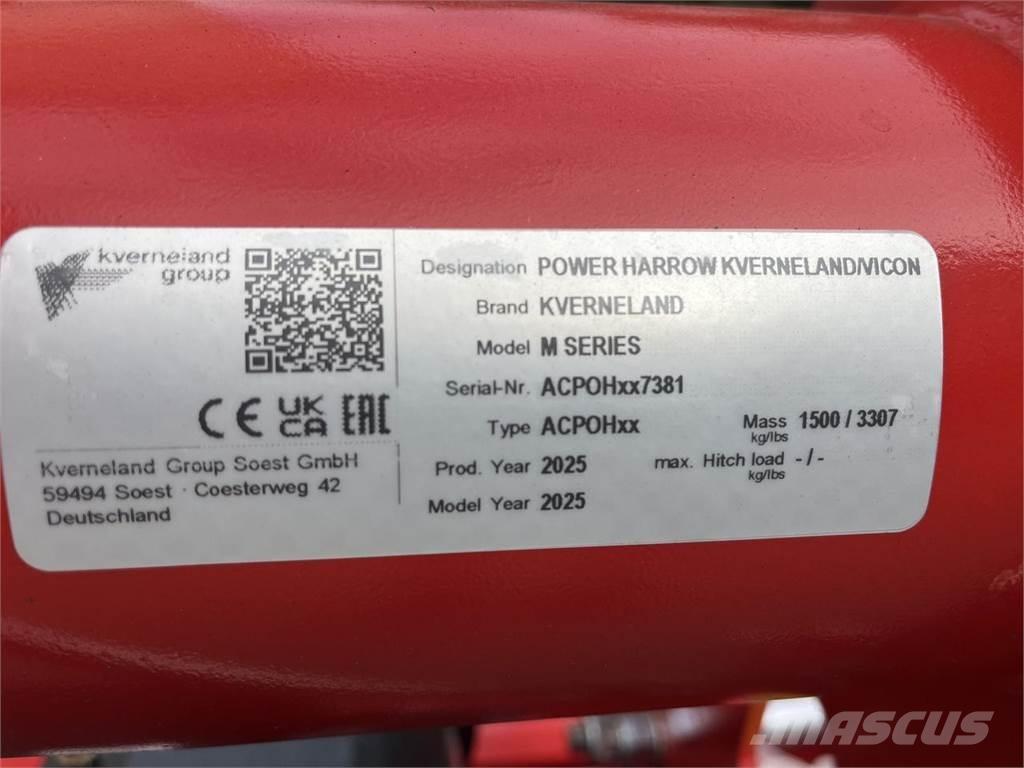 Kverneland M serie Rotorkopeggen / rototillers