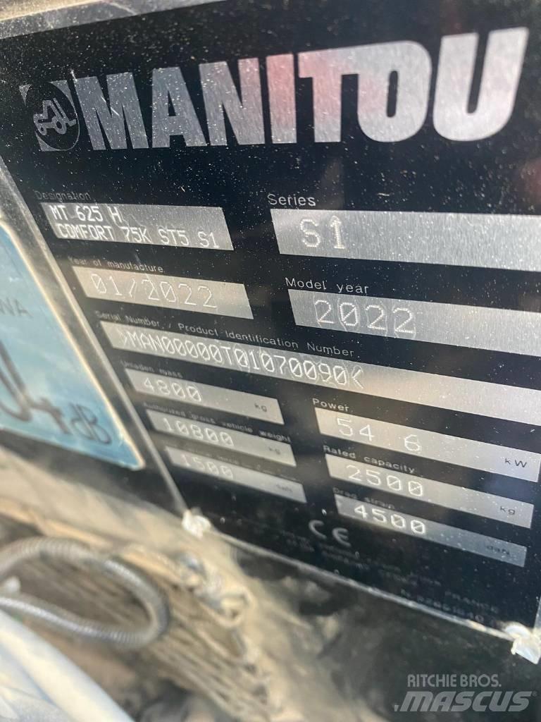 Manitou MT 625 H Verreikers