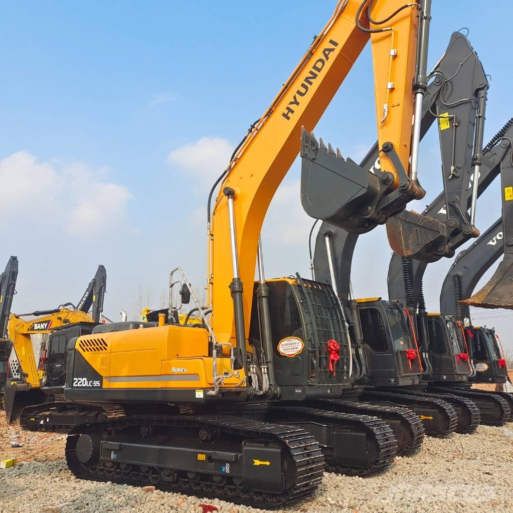 Hyundai R220LC-9S Rupsgraafmachines