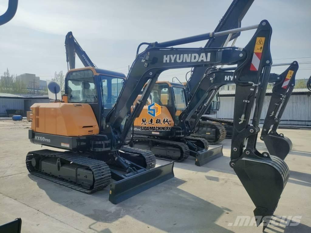 Hyundai HX60Pro Minigraafmachines < 7t