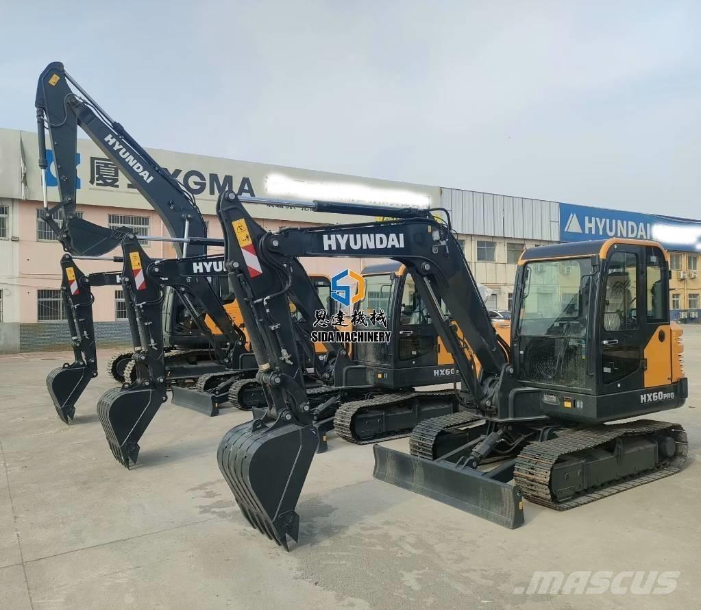 Hyundai HX60Pro Minigraafmachines < 7t