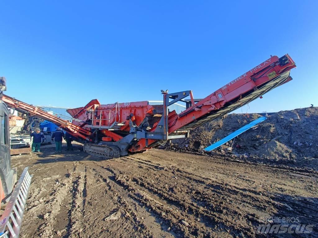 Terex Finlay 883 Zeefinstallatie